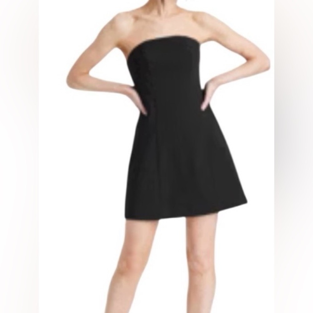 Target Black Strapless Dress
